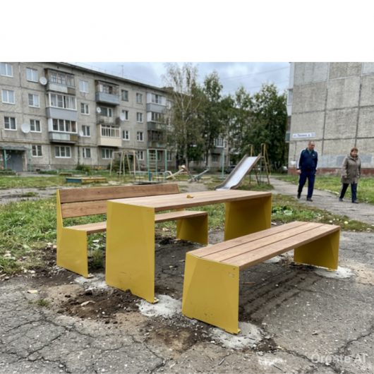 Комплект мебели для парка «Берген»